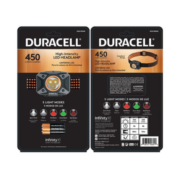 Duracell High-Intensity LED Headlamp - 450 Lumens